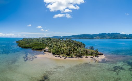 Isola privata in Vanua Levu, Figi 1