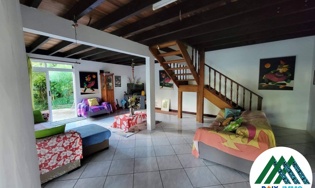 Moorea House In Moorea Maiao, Windward Islands, French Polynesia For