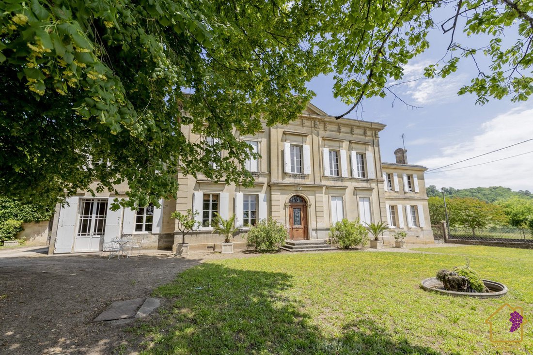 Whispers of Bordeaux: A 19th-Century Château Amidst Saint-Émilion’s Vineyards