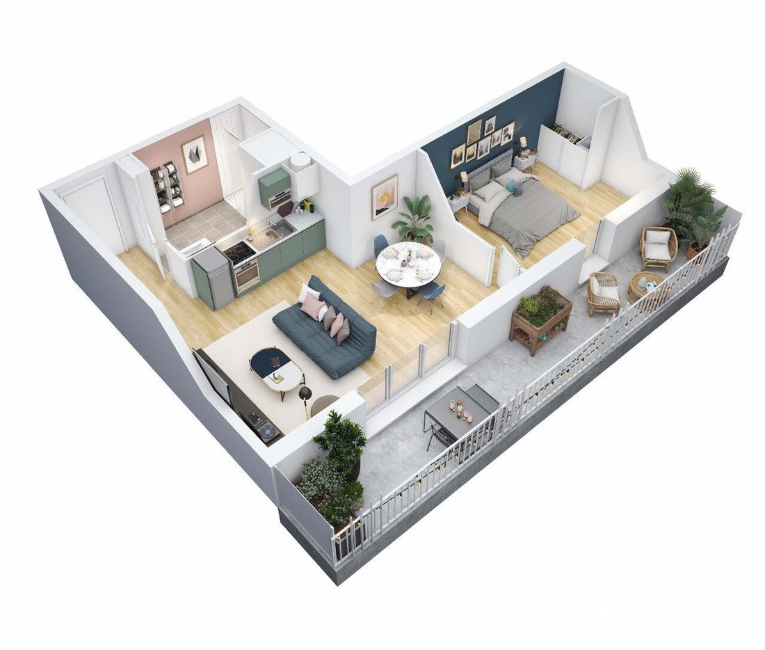 Apartment in Centre-Ermitage, Le Bouscat, France 4 - 13704660