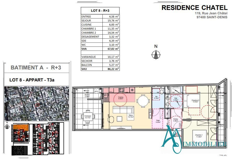 Apartment in Saint Denis, Saint-Denis, Réunion 1 - 12841016