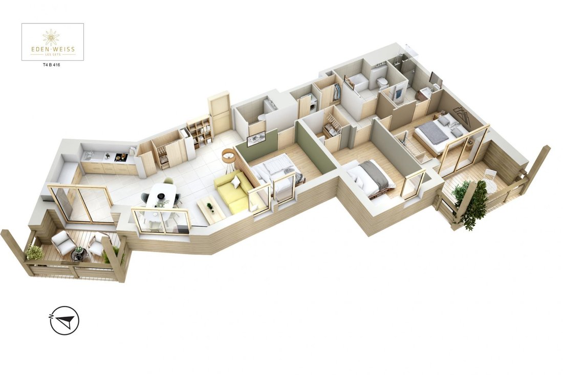 Apartment in Les Gets, Auvergne-Rhône-Alpes, France 1 - 13674806