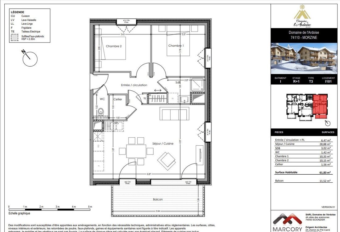 Apartment in Morzine, Auvergne-Rhône-Alpes, France 5 - 12841495