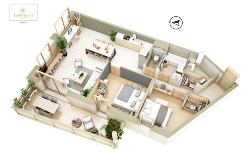 Apartment in Les Gets, Auvergne-Rhône-Alpes, France 1
