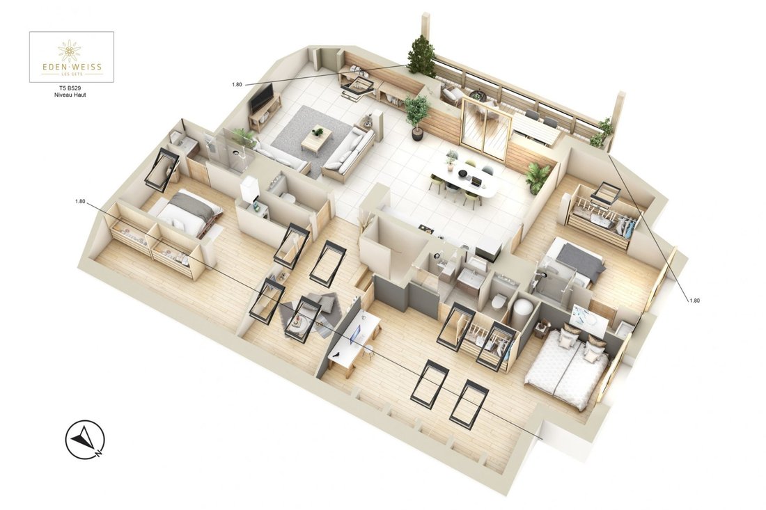 Apartment in Les Gets, Auvergne-Rhône-Alpes, France 2 - 13674813