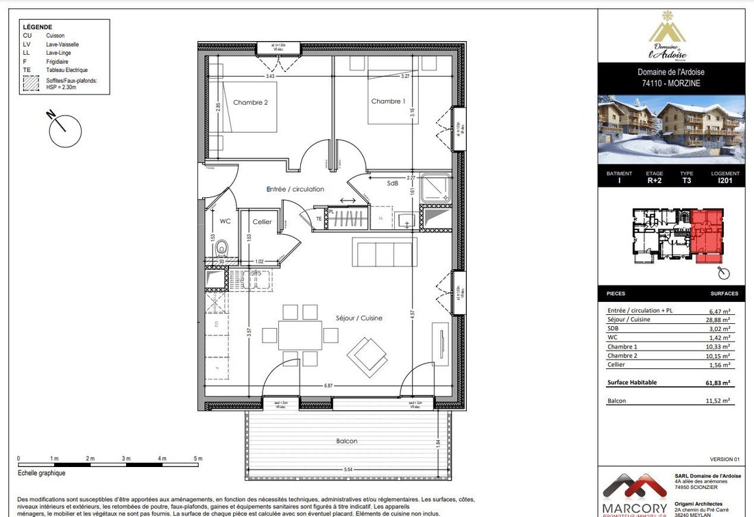 Apartment in Morzine, Auvergne-Rhône-Alpes, France 5 - 12841552