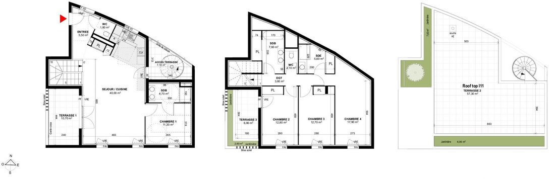Apartment in La Valentine, Marseille, Provence-Alpes-Côte d'Azur 2 - 12845605