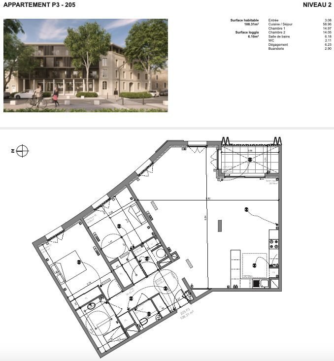 Apartment in La Gazelle, Nimes, France 2 - 13290124