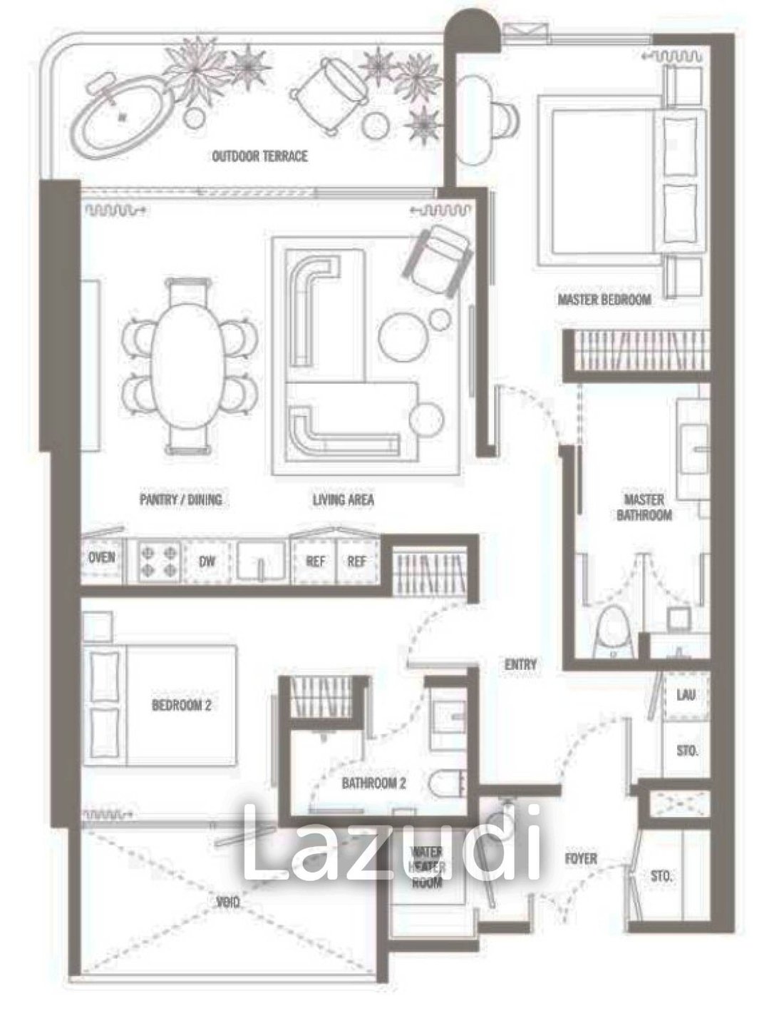 Apartment in Choeng Thale, Phuket, Thailand 5 - 14563812