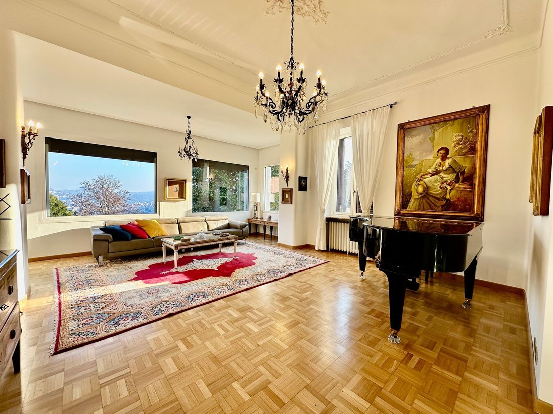 Villa à Sagnino-Tavernola-Monte Olimpino, Côme, Lombardie 4 - 14564349
