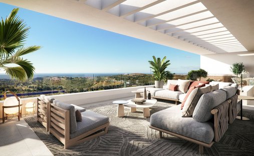 Penthouse in Estepona, Andalusien, Spanien 1