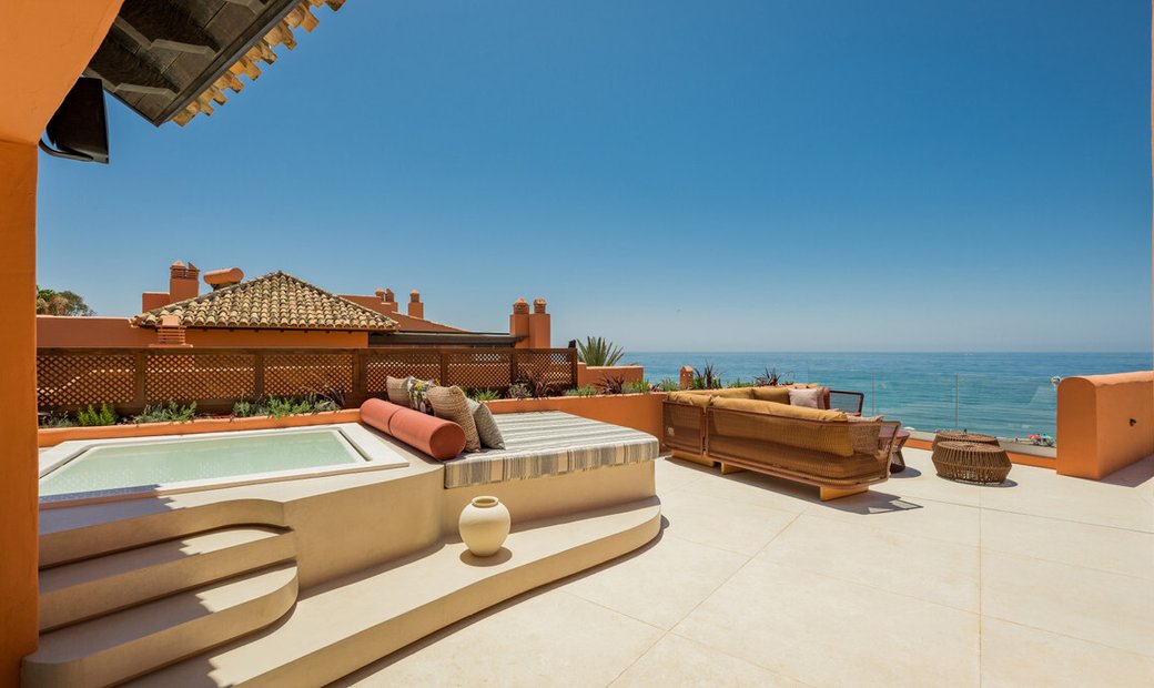 Curated visual reference: Opulent Penthouse Estates Reference: Opulent And Serene Duplex Penthouse With In Marbella Andalusia Spain