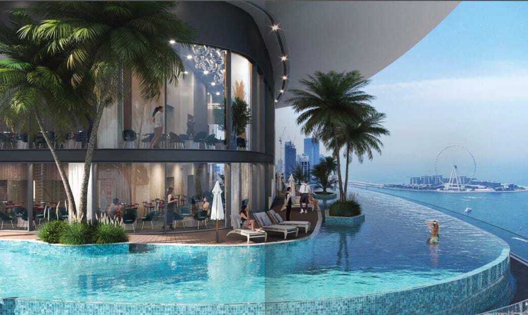 Curated visual reference: Fresh Look at Modern Massive Penthouse Beachfront Ocean In Dubai Dubai United Arab