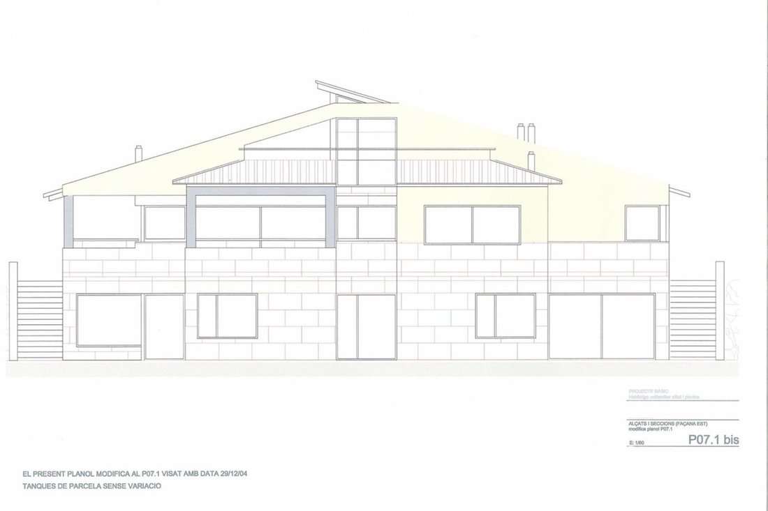 Land And Building Project In In Sant Andreu De Llavaneres, Catalonia