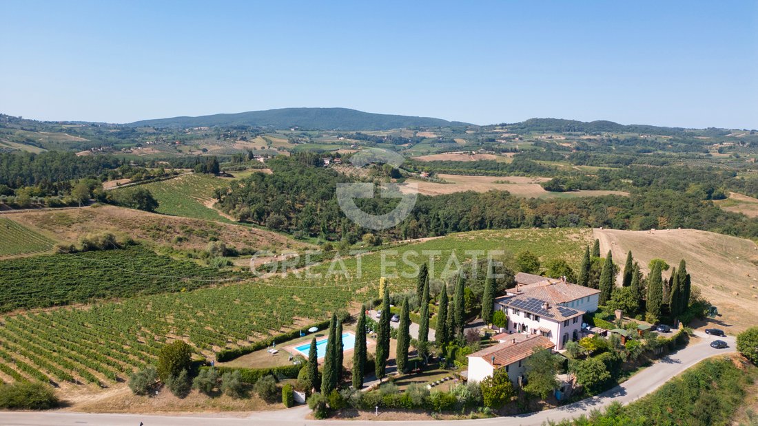 Finca en San Gimignano, Toscana, Italia 2 - 14604041