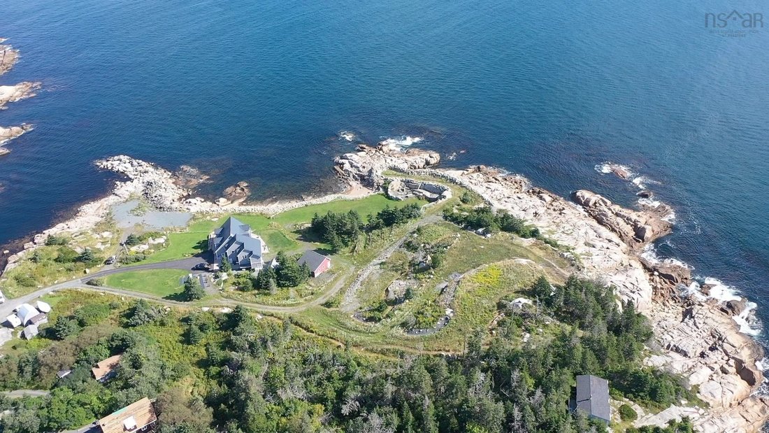 4.7 Acre Oceanfront 30 Mins From In Portuguese Cove, Nova Scotia