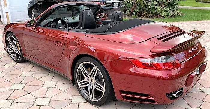 2008 Porsche 911 TURBO S Convertible 2D in Fort Lauderdale, Florida, United States 4 - 12560503