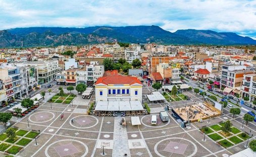 Land in Sparta, Peloponnese, Western Greece and the Ionian, Griechenland 1