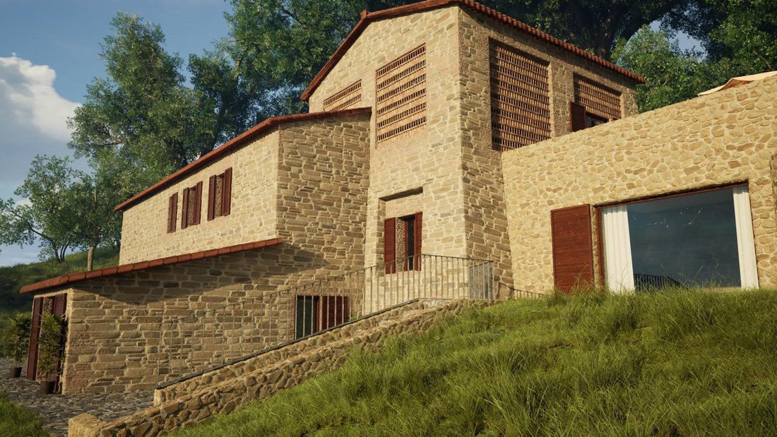 Villa in Asciano, Tuscany, Italy 5 - 14652317