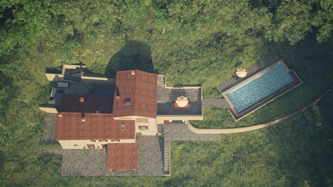 Villa in Asciano, Tuscany, Italy 4 - 14652317