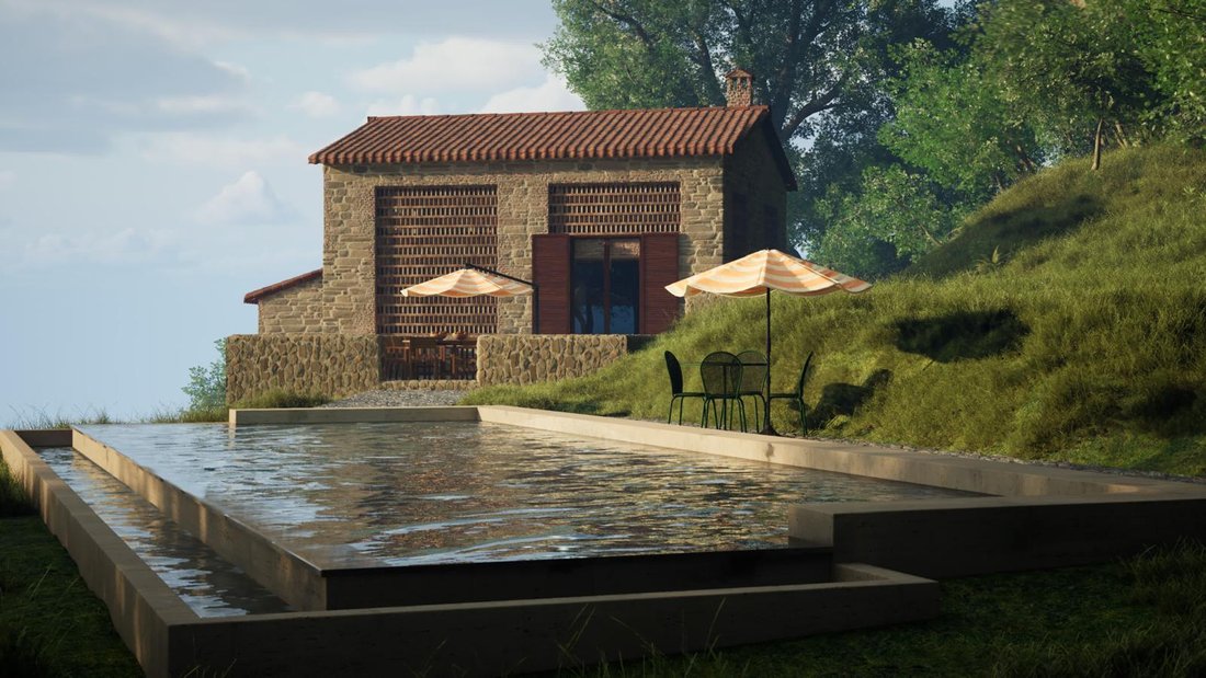Villa in Asciano, Tuscany, Italy 1 - 14652317