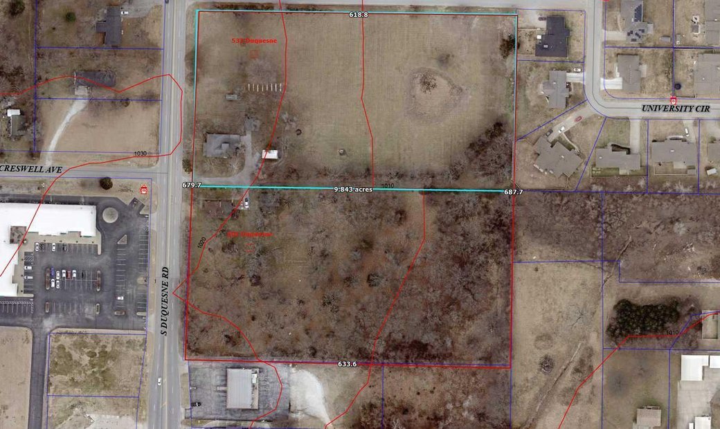 Lots And Land Duquesne In Joplin, Missouri, United States For Sale