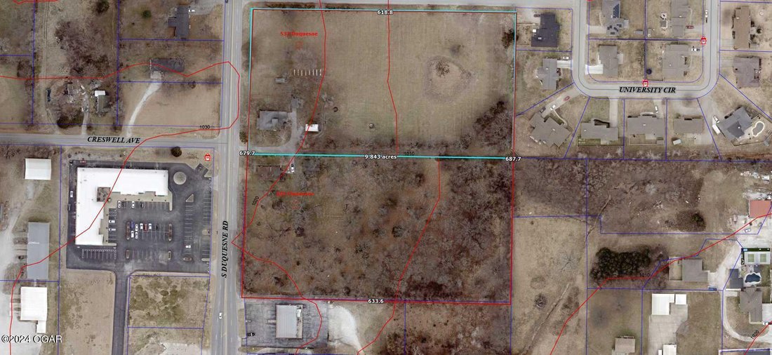 Lots And Land Duquesne In Joplin, Missouri, United States For Sale