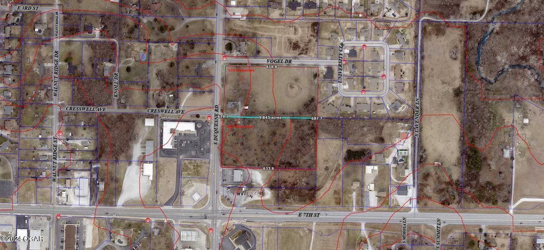Lots And Land Duquesne In Joplin, Missouri, United States For Sale