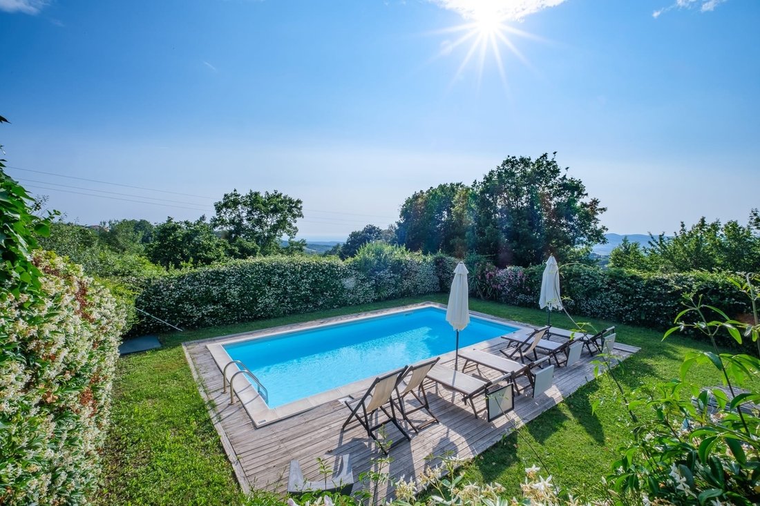 Villa in Castellina Marittima, Tuscany, Italy 3 - 14647491