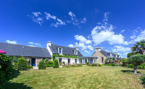 House in Ploneour-Lanvern, Brittany, France 1