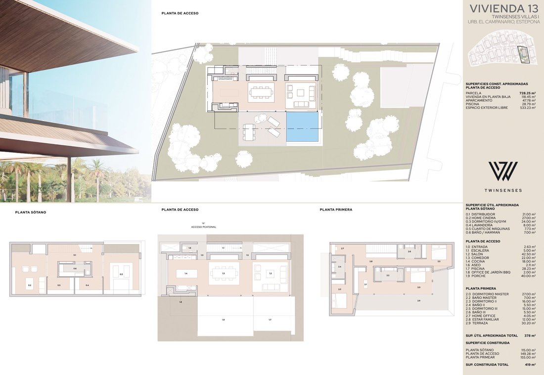 Villa a Estepona, Andalusia, Spagna 3 - 14664858