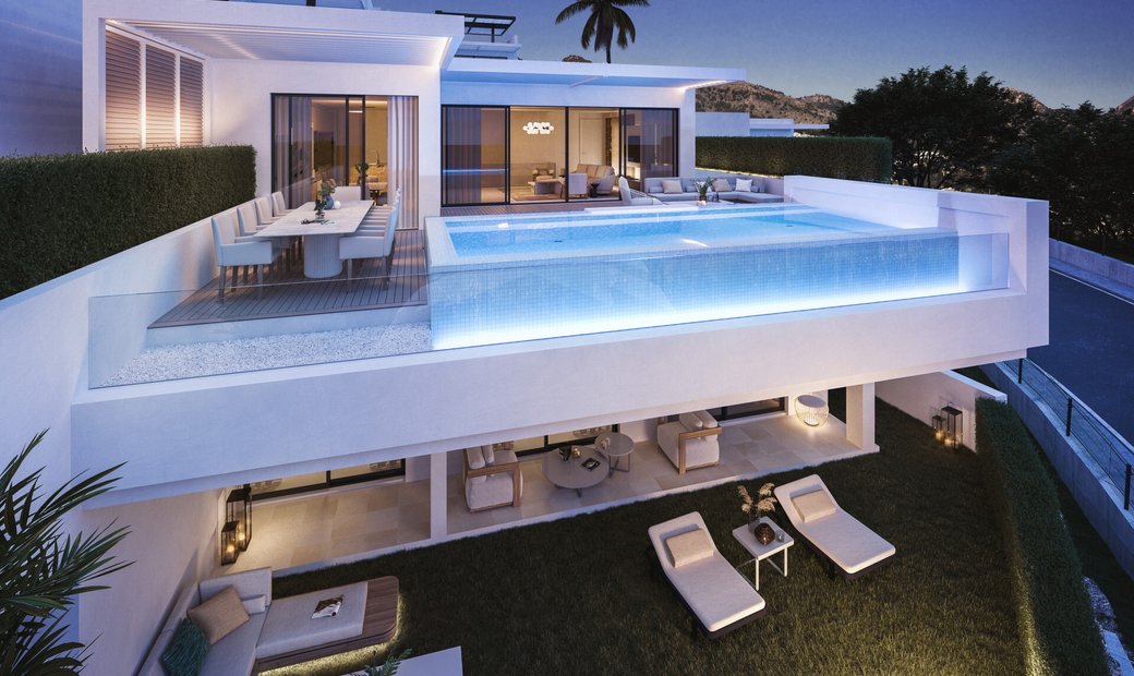 Luxury Villa With Infinity Pool And Panoramic In Benalmádena, Andalusia ...