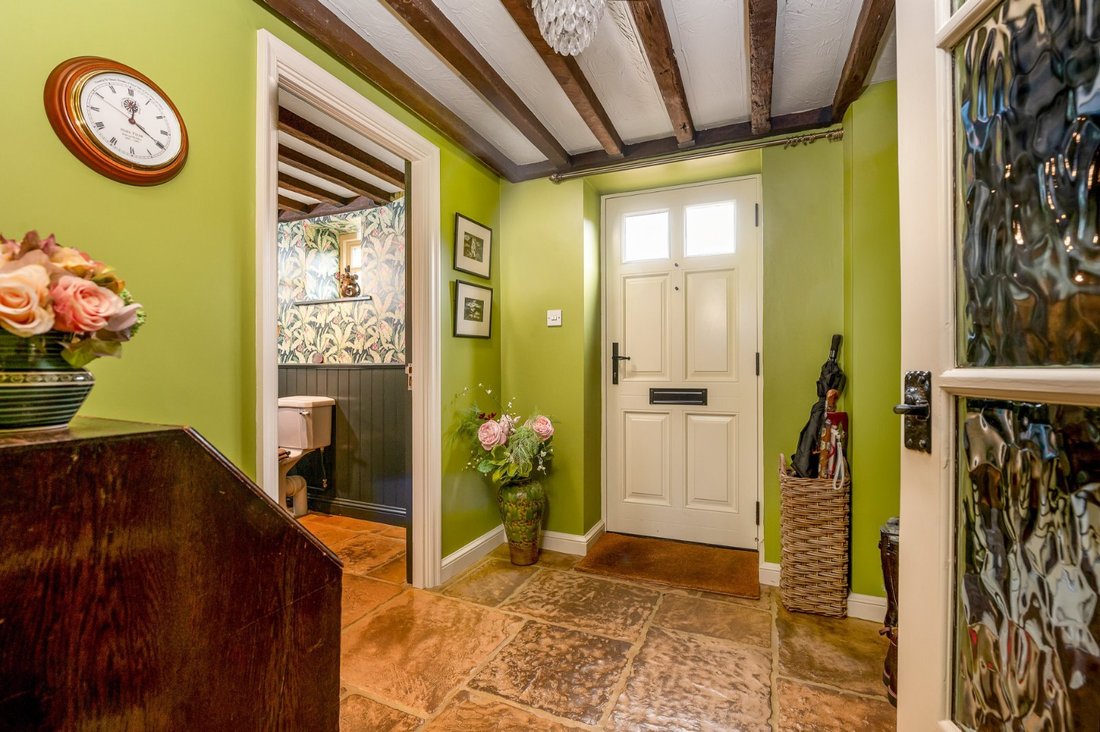 House, The Maltings, Ashley, Market In Ashley, England, United Kingdom