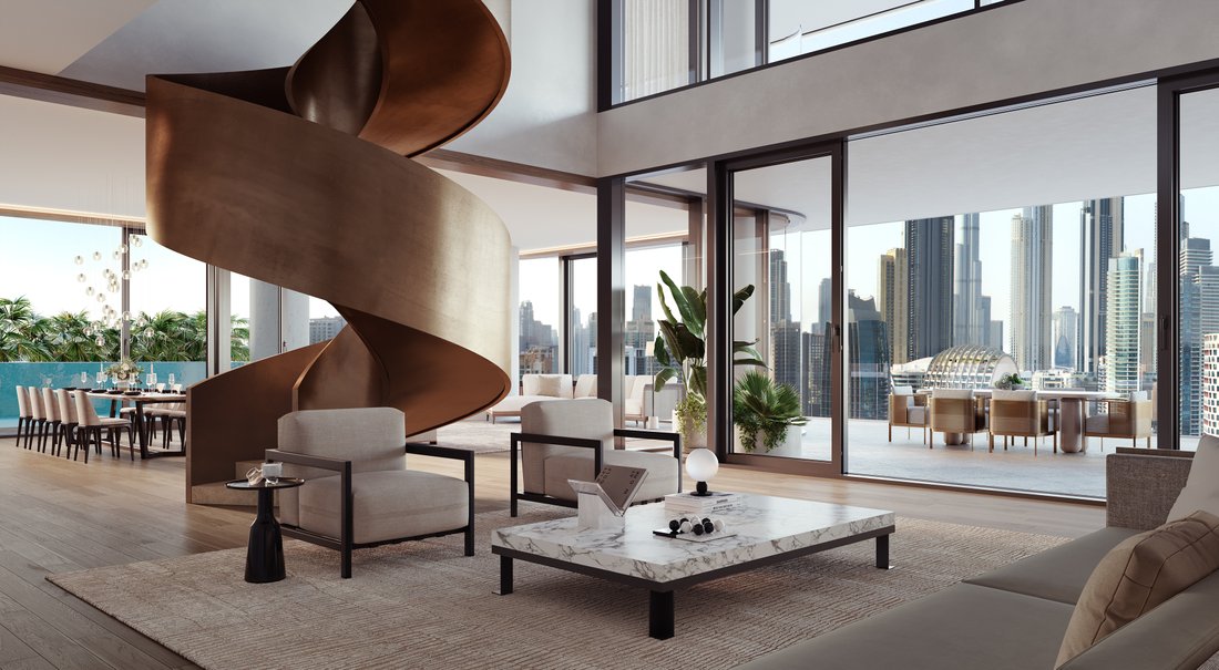 Penthouse à Dubaï, Dubaï, Émirats arabes unis 3 - 14682465