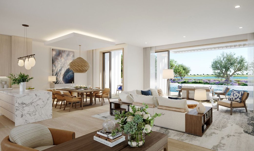 View of Luxury Ground Floor Apartment In Limassol Golf In Tserkezoi, Limassol ...