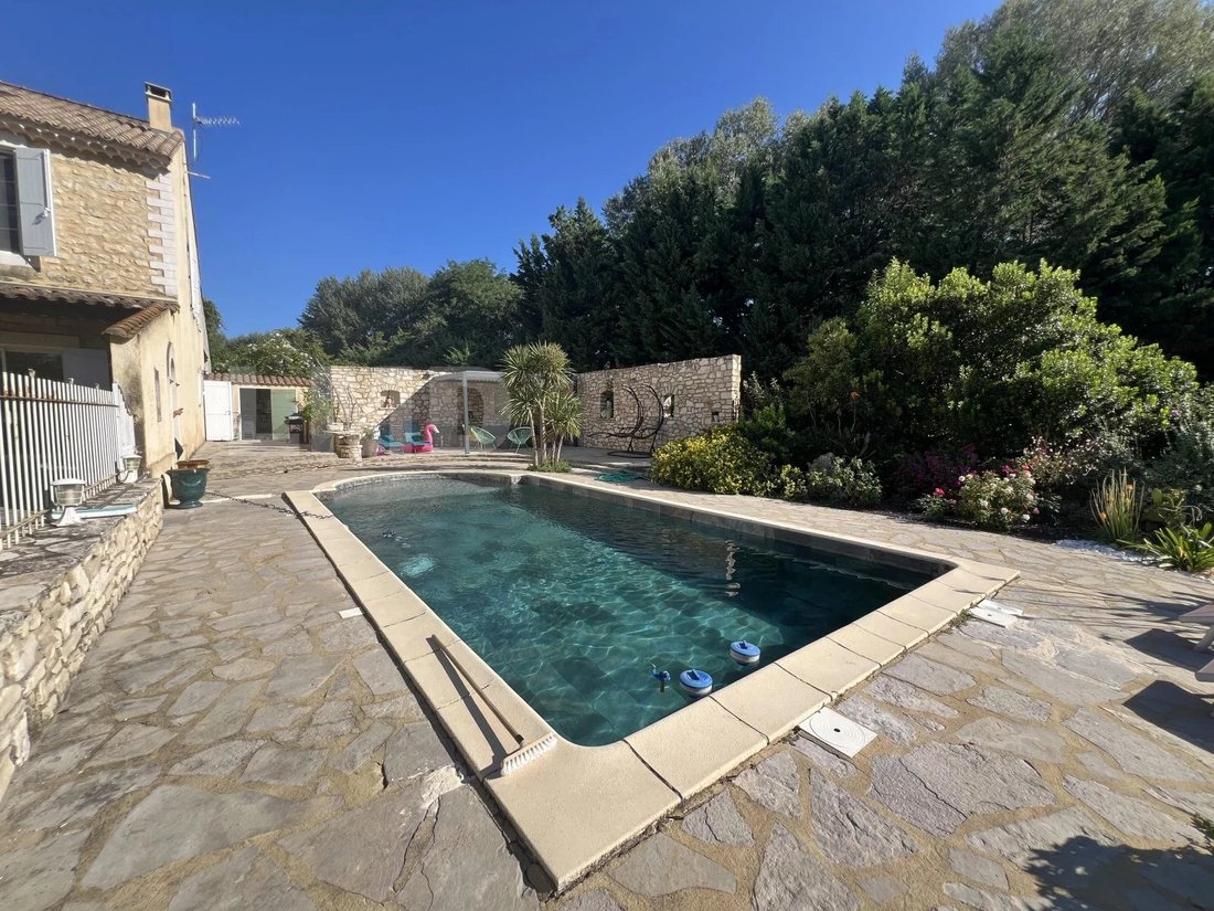 Pont Saint Esprit Old Farmhouse And In Pont Saint Esprit, Occitanie