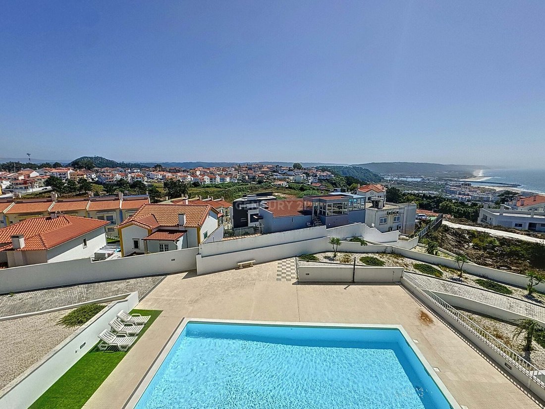 200m2 Apartment T2 Sea View Terrace In Nazaré, Leiria District