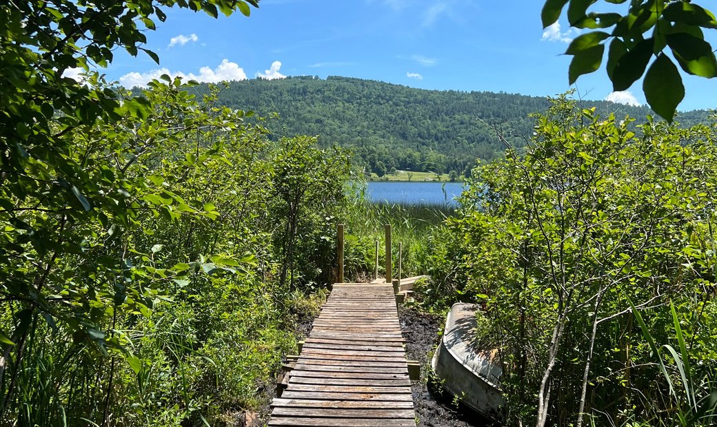 Ten Acres On Post Pond With Cottage In Lyme, New Hampshire, United