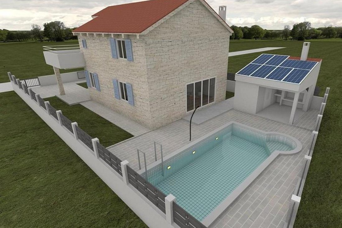 Villa in Vrsi, Zadar County, Croatia 3 - 14708968