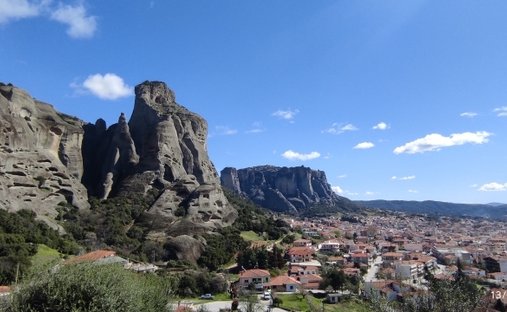 Terrain en Meteora, Thessaly and Central Greece, Grèce 1