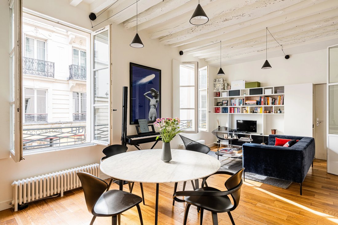 Paris 6th District A Renovated Pied A Terre In Paris, France For Sale