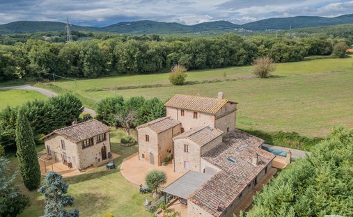 Farm Ranch in Sovicille, Toskana, Italien 1