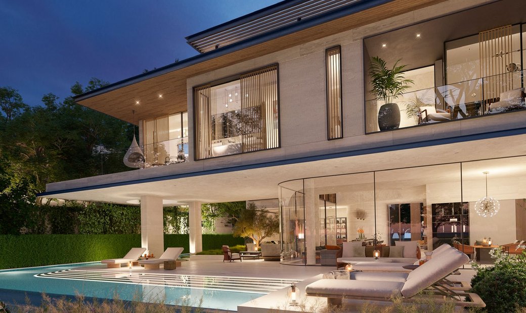 Stunning Six Bedroom Mansion With Lagoon In Dubai, Dubai, United Arab ...
