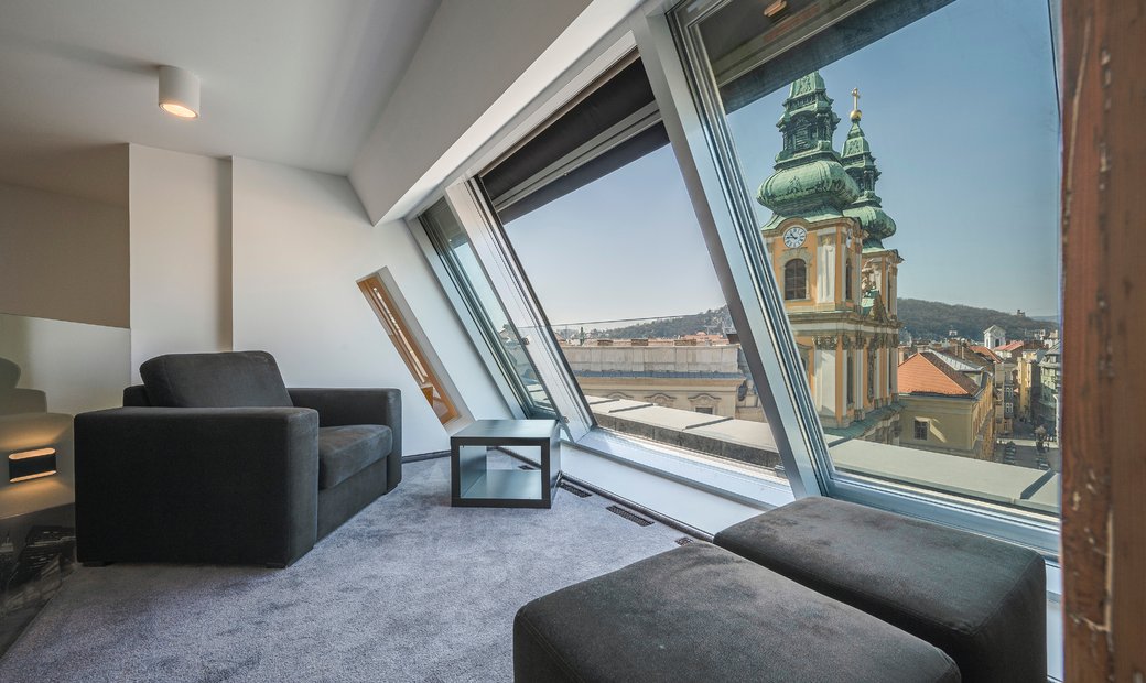 Snapshot of Unique Scandinavian Penthouse Apartment In Budapest With Views Of Parliament Building