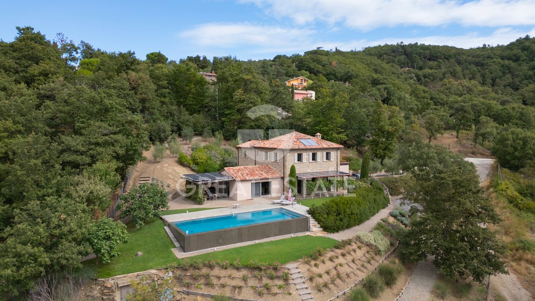 Finca en Lisciano Niccone, Umbría, Italia 1 - 14725463