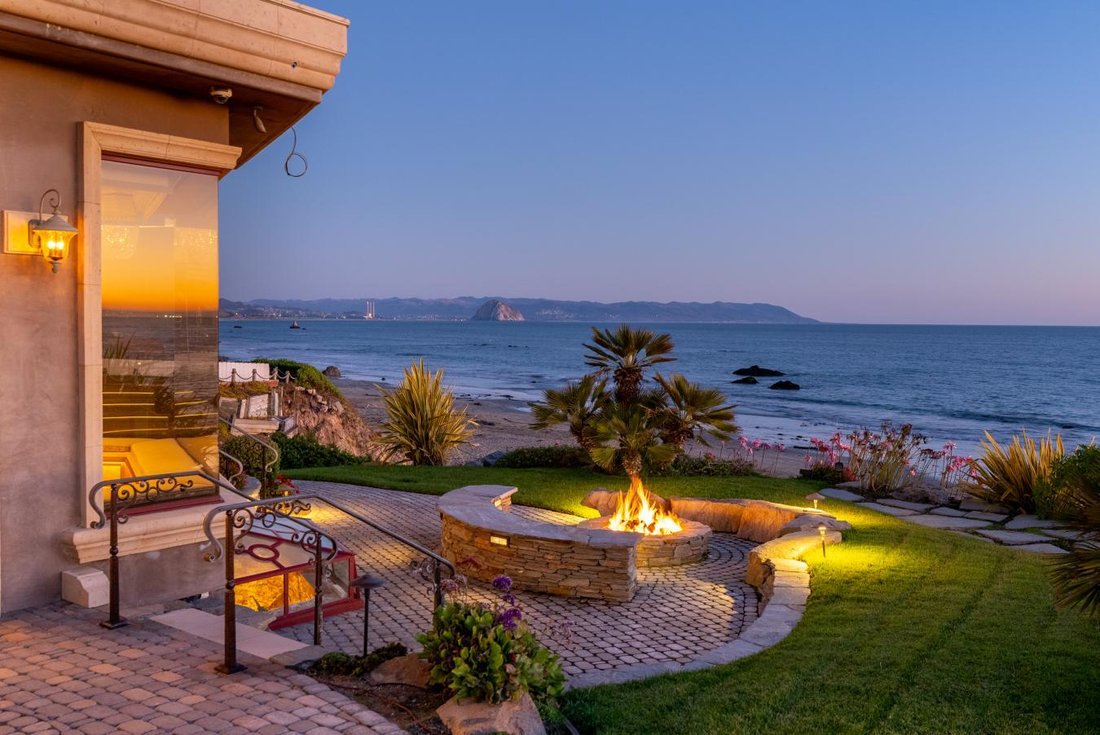 View of Oceanfront Luxury Estate In Cayucos, California, United States For Sale ...