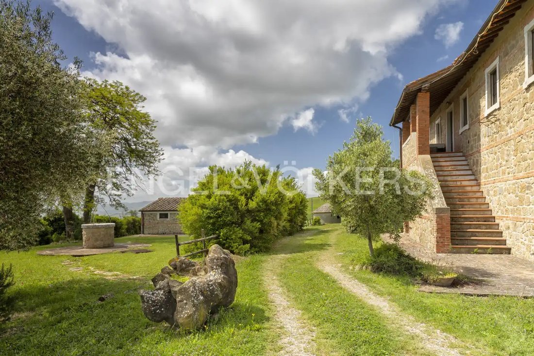 Maisons de campagne à Pienza, Toscane, Italie 5 - 14737920