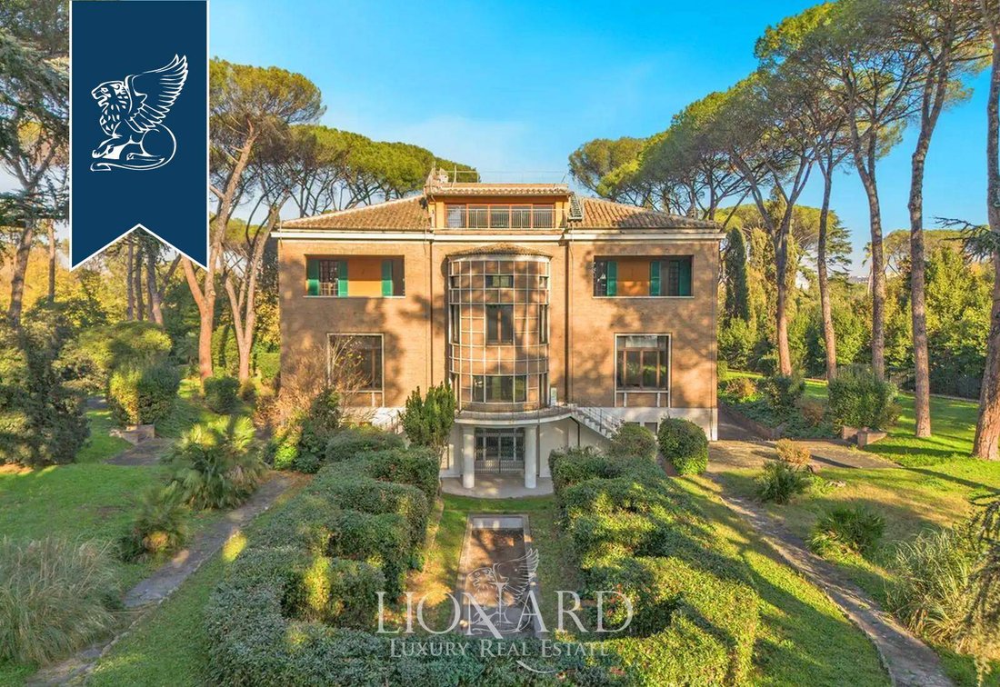 Famous Neoclassic Villa For Sale In The Heart Of Rome In Rome, Lazio ...