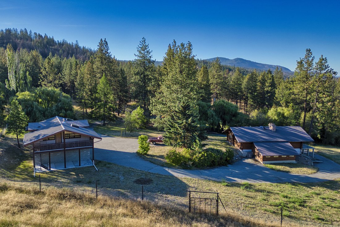 Anbaufläche Im Unberührten Weinland In Oliver, Britisch Kolumbien