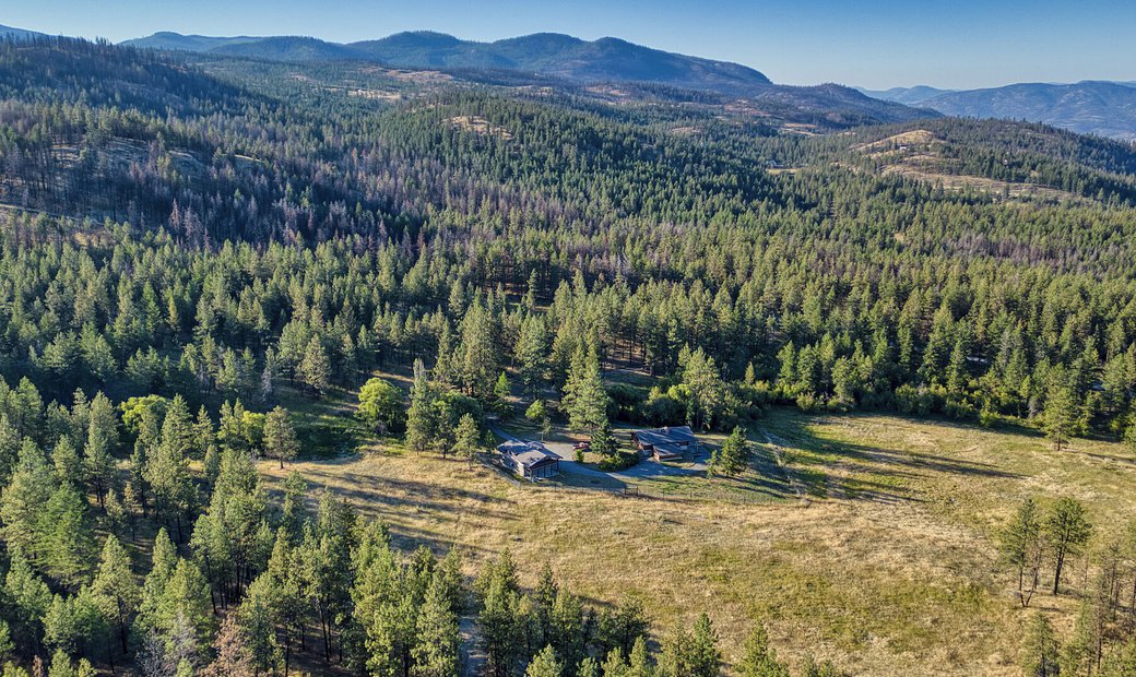 Anbaufläche Im Unberührten Weinland In Oliver, Britisch Kolumbien